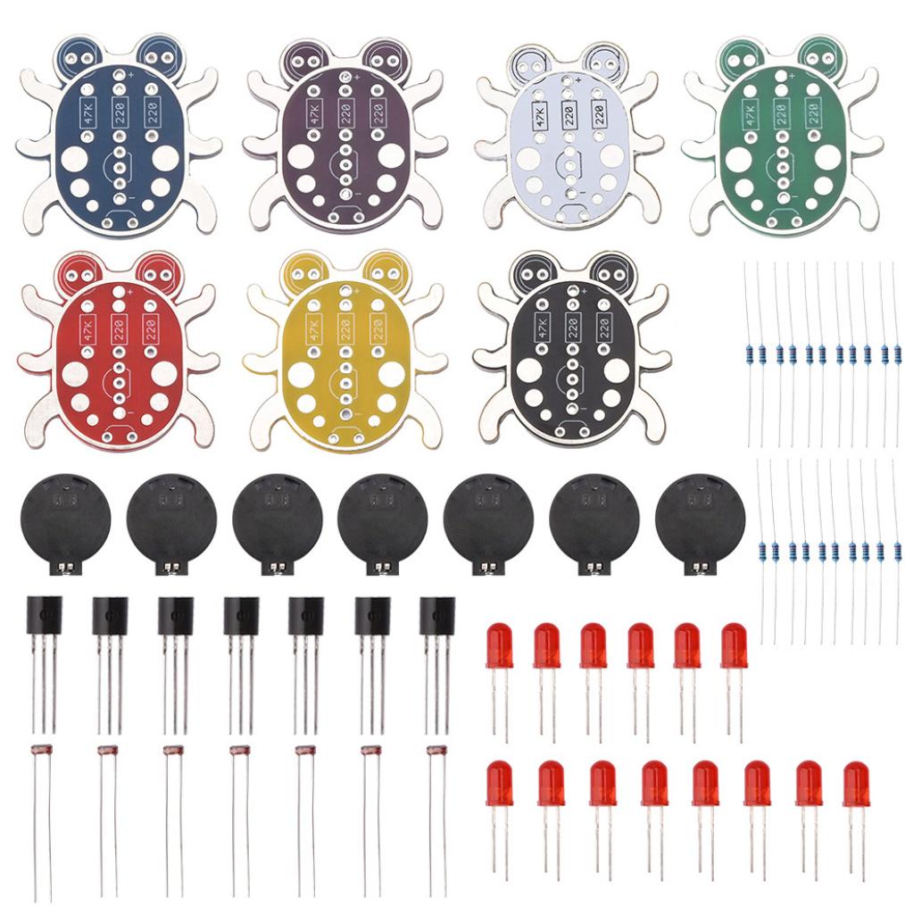 Interesting Diy Electronics Projects - Фоточувствительный светодиодный электронный набор Weevil Eye: