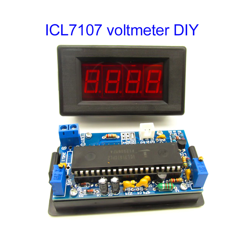 Diy Home Electronics Projects - Набор для самостоятельной сборки цифрового вольтметра