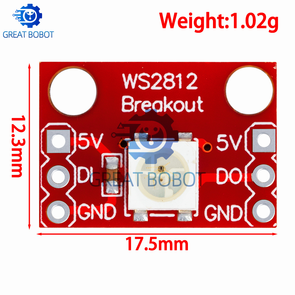 Diy Electronics Address - Модуль светодиодов WS2812 5050 RGB, полноцветная