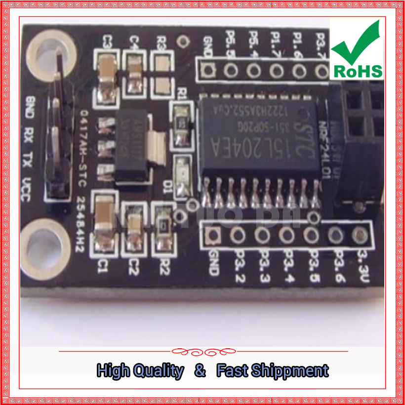 Nrf24L01 Module Wireless - Плата драйвера беспроводного модуля STC15L204 +