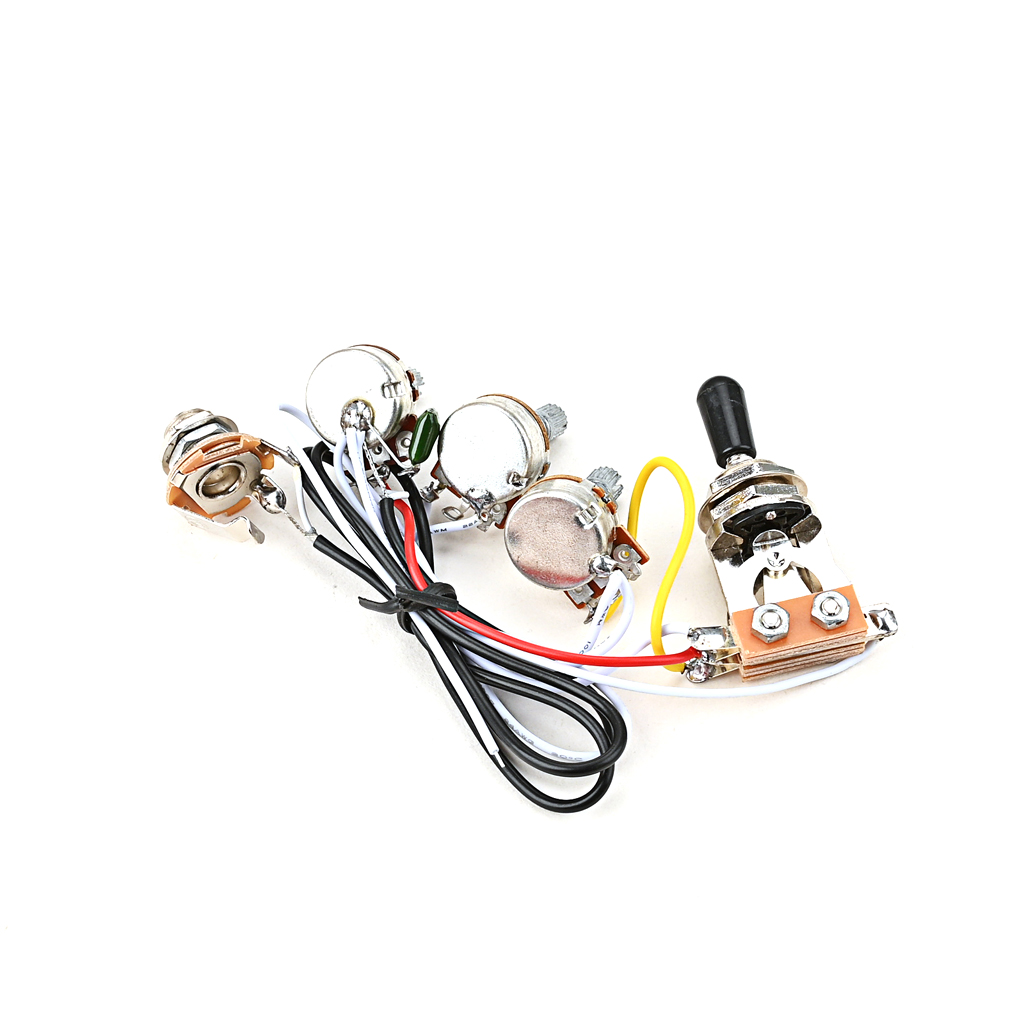 Diy Electric Guitar Electronics - Электрогитара 2V1T, предварительно подключенный комплект проводки,