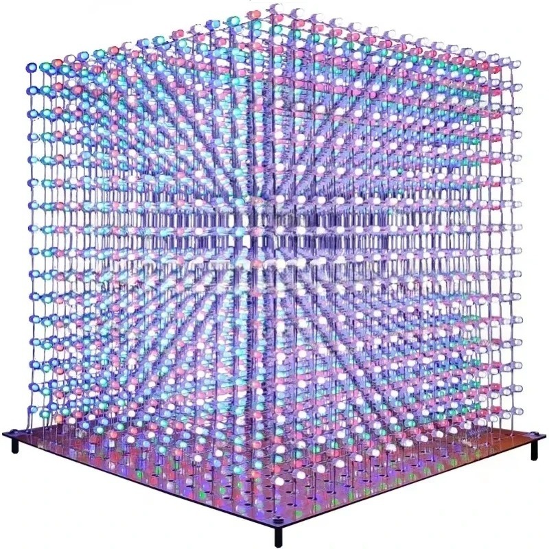 3 D16mini Light Cube Kit 16x16 – обзор и цена Diy In Electronics