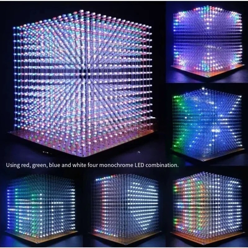 3 D16mini Light Cube Kit 16x16 – обзор и цена Diy In Electronics