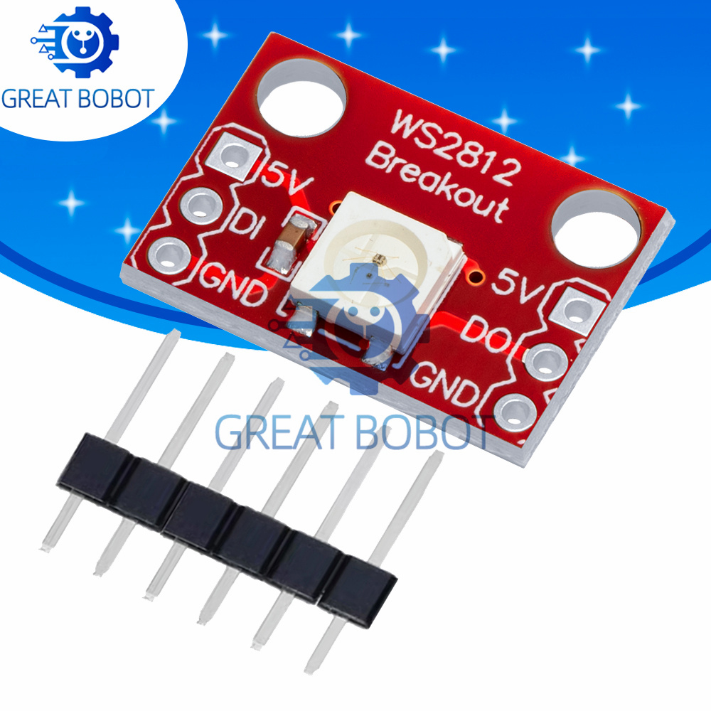 Модуль светодиодов WS2812 5050 – обзор и цена Diy Electronics Address