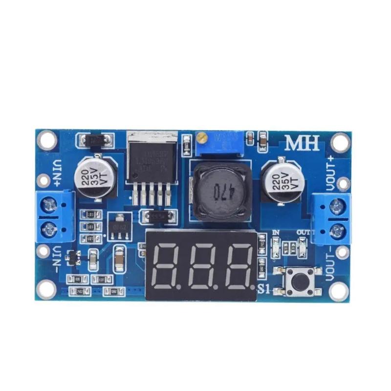 Модуль питания LM2596 с диспле – обзор и цена Diy In Electronics